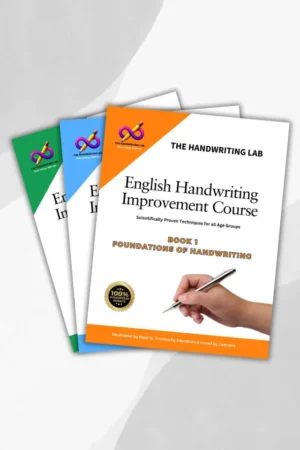 English Handwriting Improvement Course - Workbooks by The Handwriting Lab