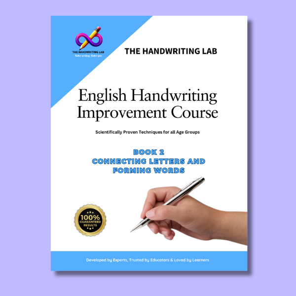Book 2 of English handwriting improvement course of the Handwriting lab